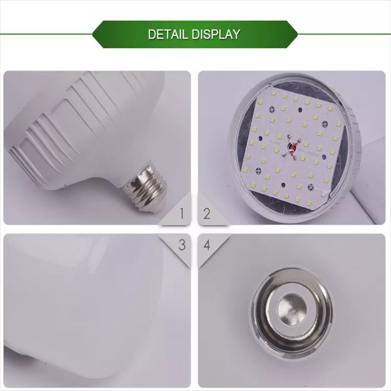 T 泡 LED 灯白底实物图