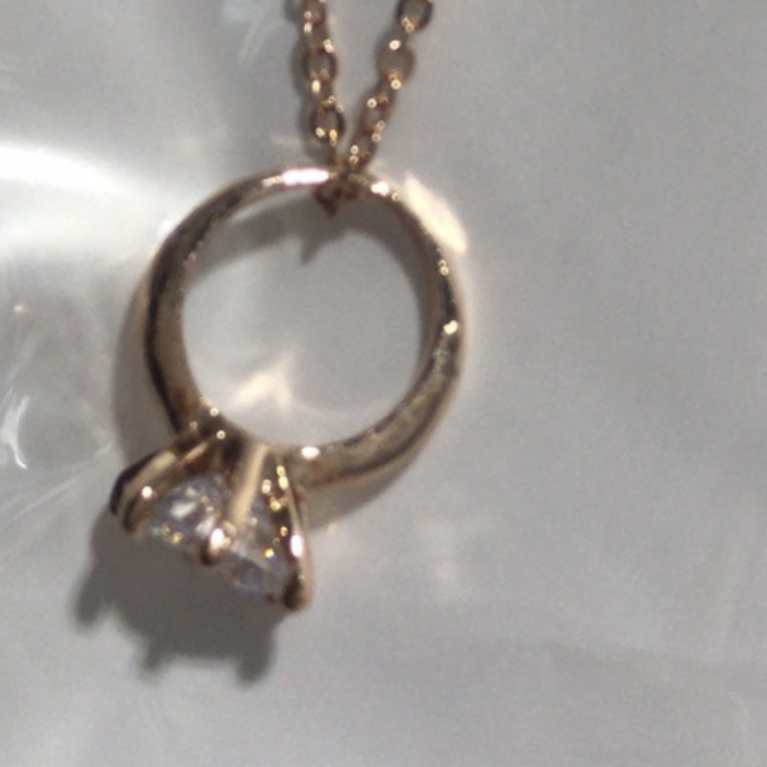 Vintage classic environmental protection color clavicle chain necklace copper micro-inlaid rose gold platinum 5100