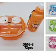 Baby cartoon tableware set 4-piece kettle set