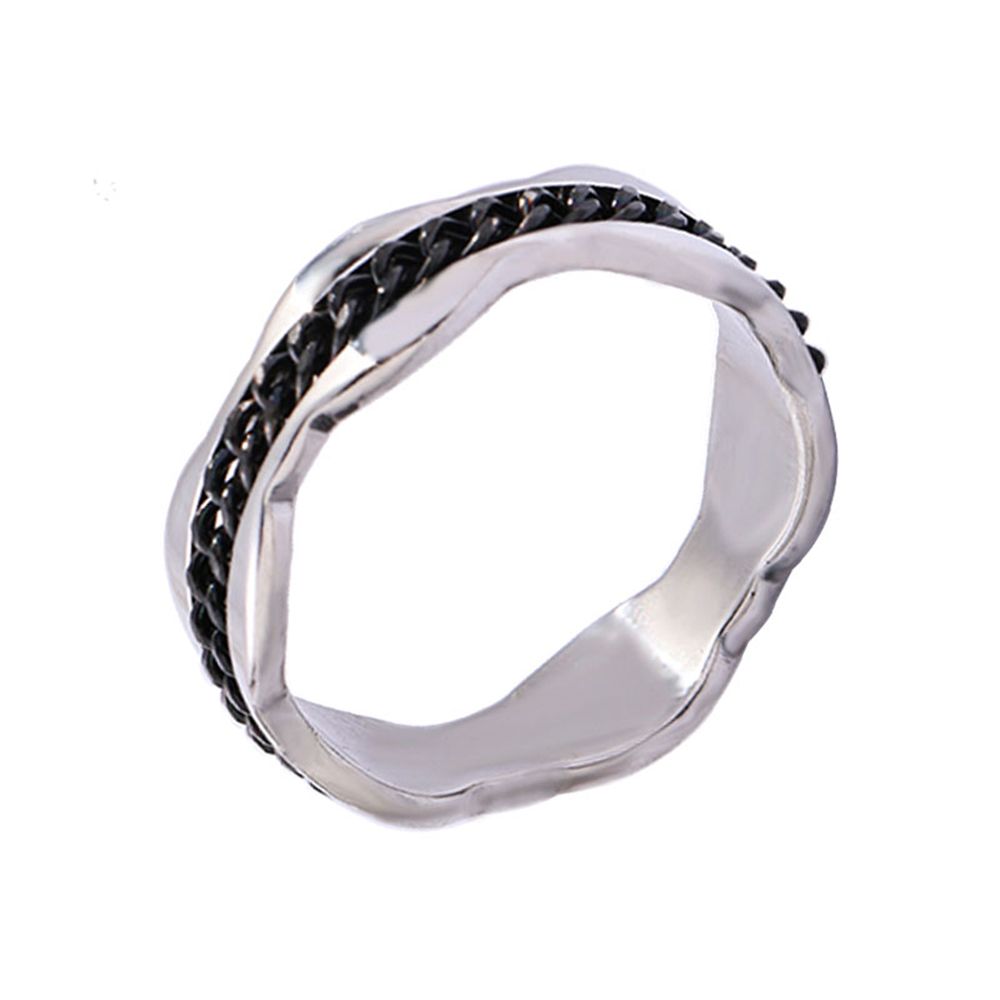 Tendencia accesorios moda comercio exterior explosivo estilo encaje cadena anillo dos colores JZ023 details Picture