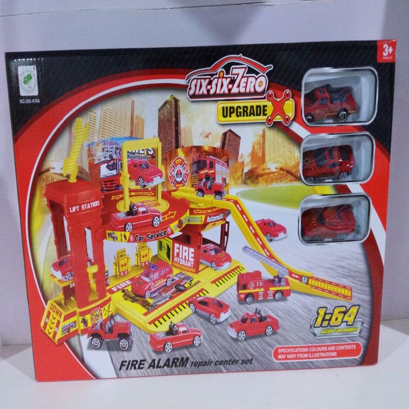 消防合金停车场套 装配地图（ 72x46CM)