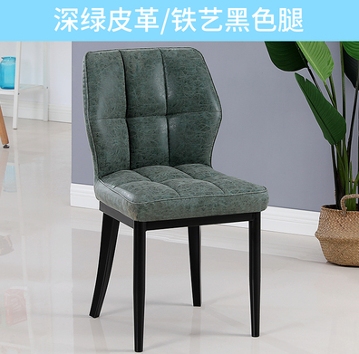 吕字家具-厂家直销北欧轻奢休闲椅子酒吧椅简约沙发餐椅靠背餐桌椅子酒店宾馆给你椅餐厅椅详情3