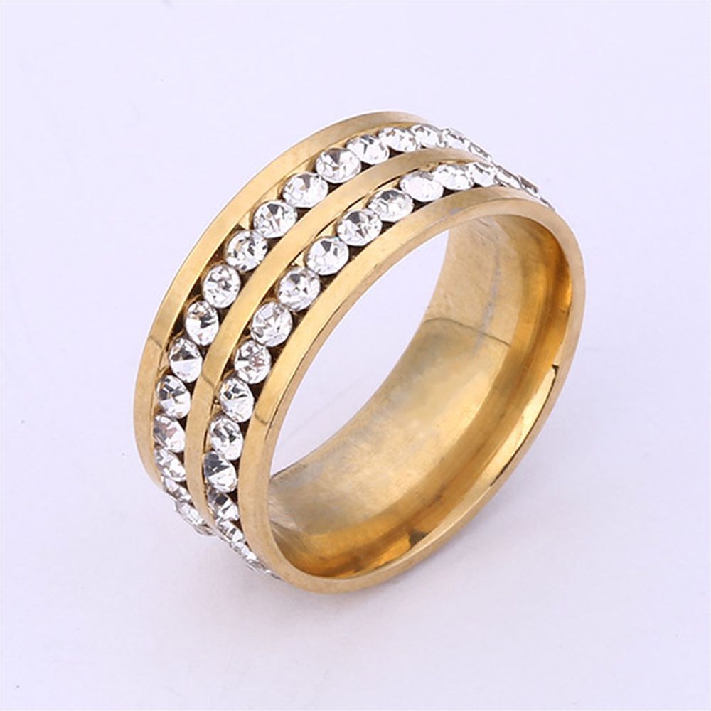 Trendy accessory fashion boom estilo 2 anillos de diamante blanco mastic JZ033 details Picture
