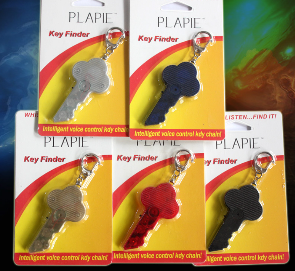 口哨钥匙防丢器声控感应led钥匙扣挂件圣诞节礼品促俏详情2