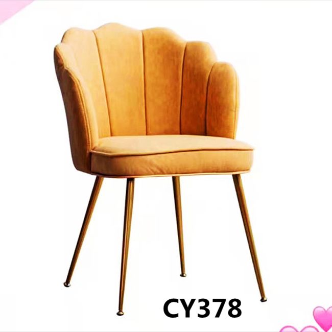 吕字家具-轻奢风休闲椅化妆椅网红沙发椅子梳妆椅轻奢卧室梳妆凳靠背椅子