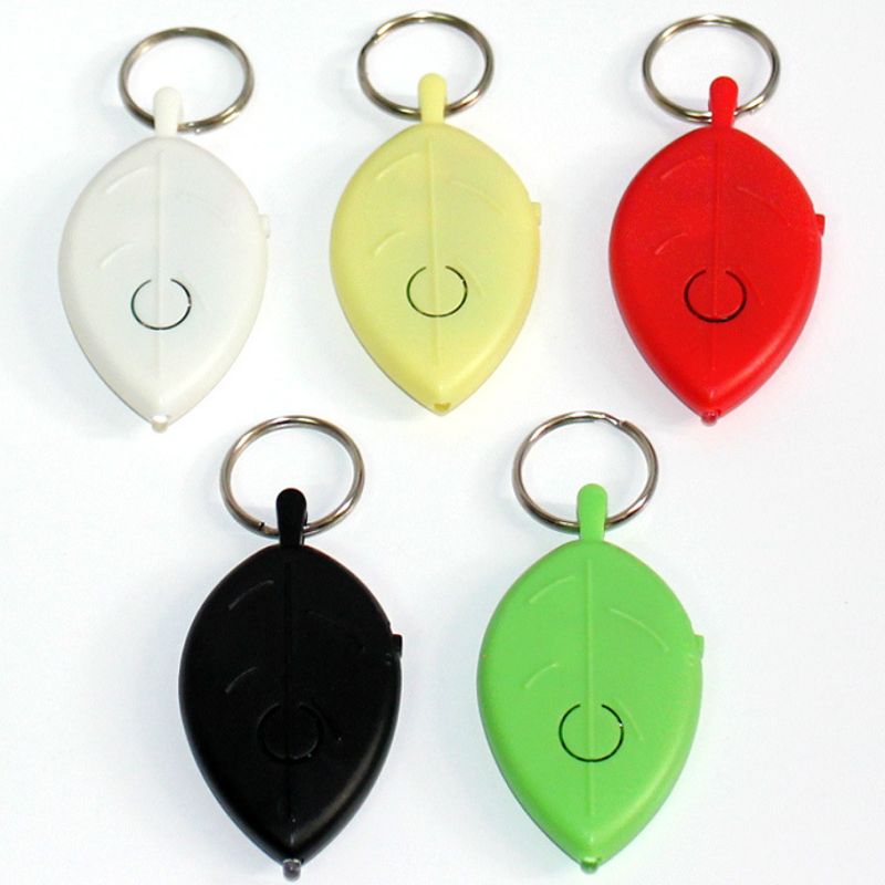 树叶型钥匙寻找器 口哨钥匙寻找器led智能声控防丢器礼品