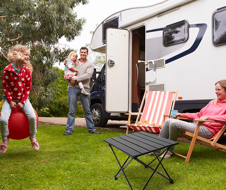 Portable outdoor folding barbecue table, outdoor camping aluminum alloy table, large size detail image 8