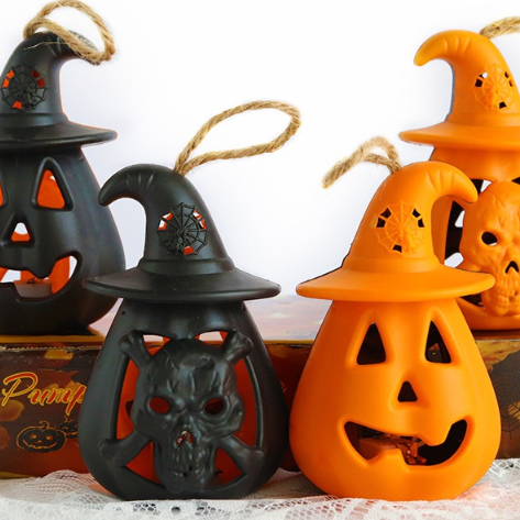Wholesale of high-hat pumpkin candle lamps and decorative items