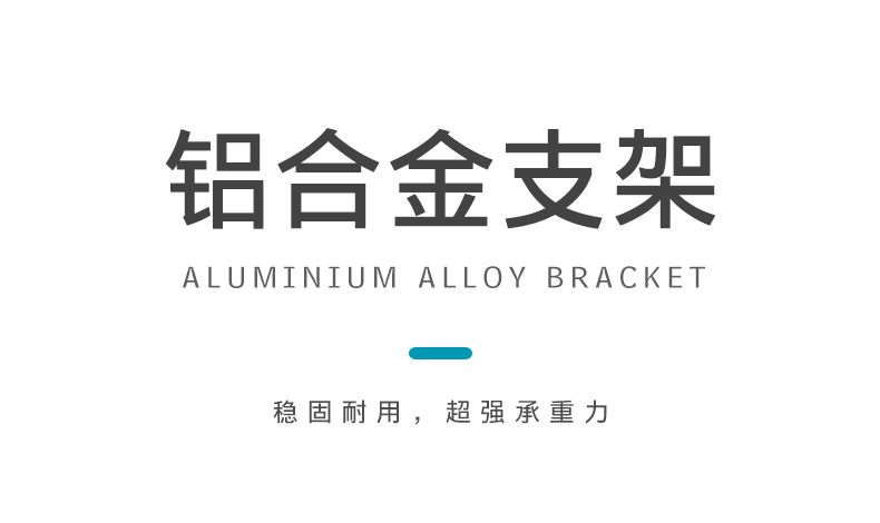 Portable outdoor folding barbecue table, outdoor camping aluminum alloy table, large size detail image 4