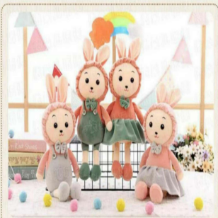 Dream plush toy 88cm couple rabbit baby cute plush lucky doll