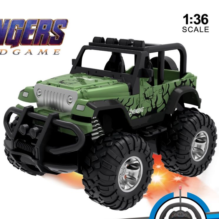 666-32 Window box 1:36 Four-way Hulk SUV