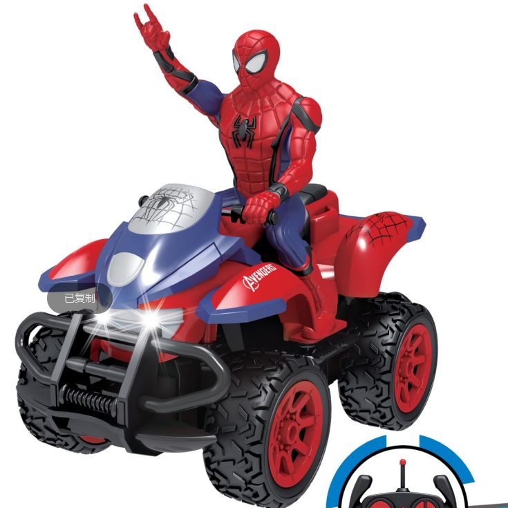 666-33 1:10 four-way ride on Spider-Man Beach Motorcycle