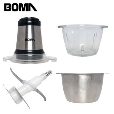 Boma marca 2.2L picadora de carne hogar multifuncional eléctrico pequeño picador de carne mezclador picador de verduras alioli Item Picture