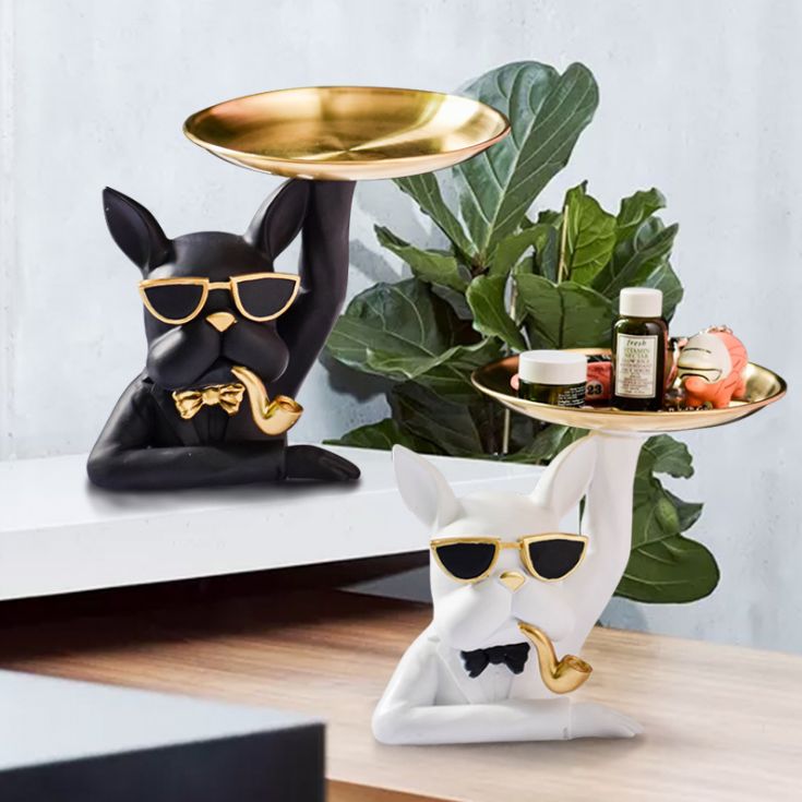 Nordic modern light luxury bulldog tray