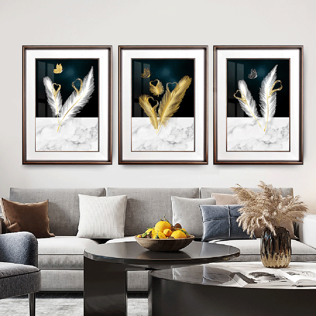 Porcelain painting glory and wealth
