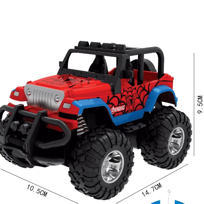 666-40 Window box 1:36 Four-way Spider-Man remote control SUV