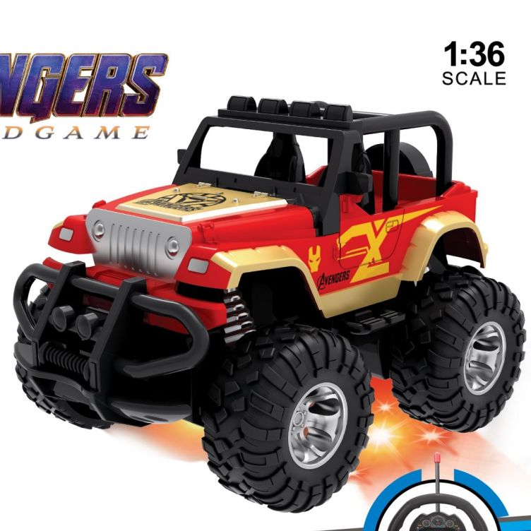 666-31开窗盒1:36四通钢铁侠越野车