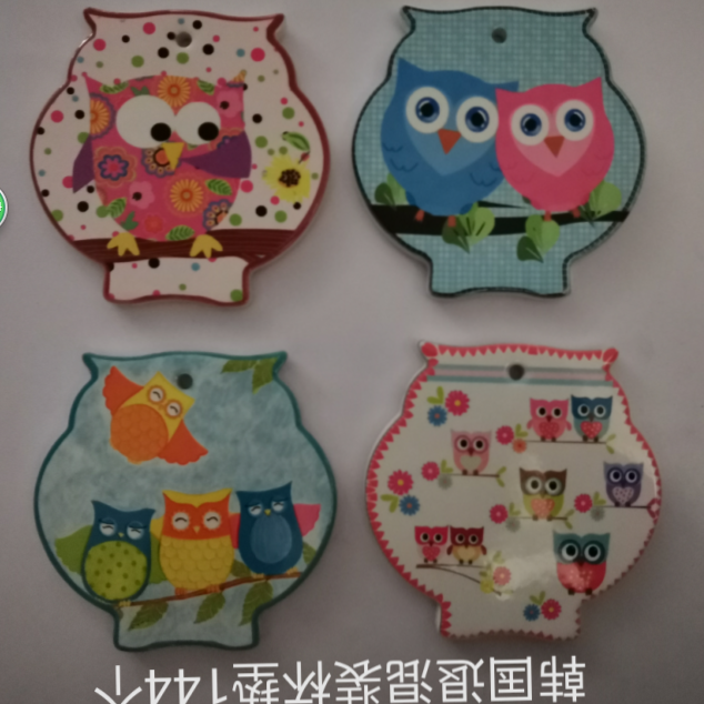 陶瓷餐垫 隔热垫 杯垫可来样来图定做26
