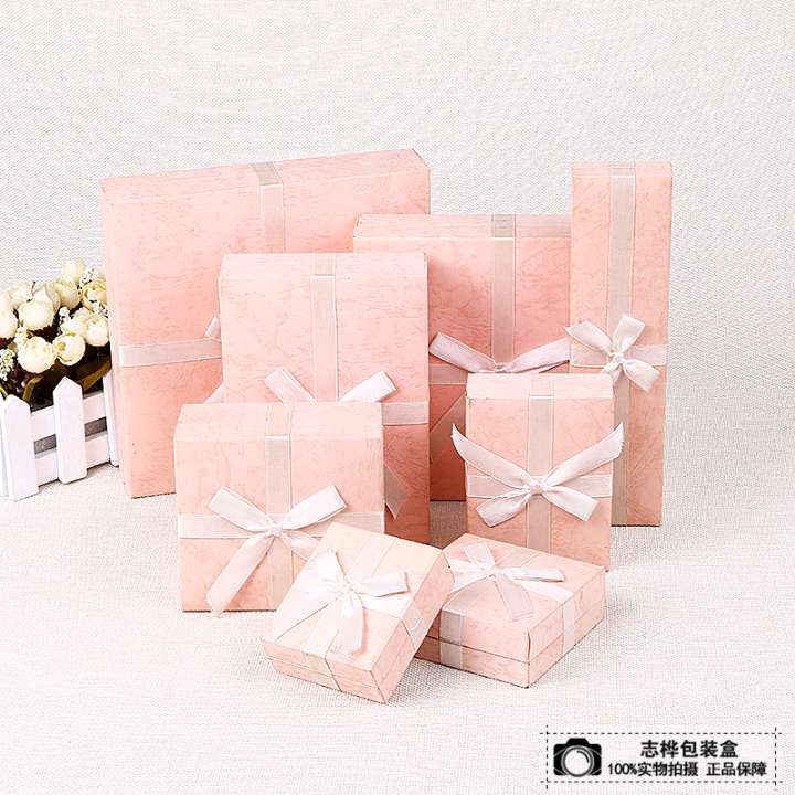 Fashion jewelry gift box packaging box, gift packaging box, accessory packaging, jewelry box Specification image