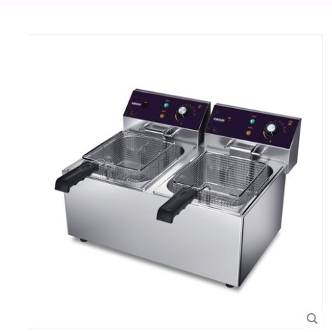 杜启油炸锅商用电炸炉双缸大容量电炸锅炸薯条炸串炸油条油炸鸡机