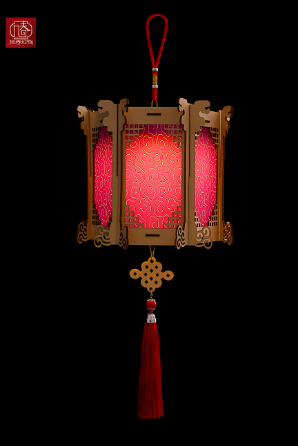 Children's hand-held luminous small lanterns, battery-powered music LED, DIY handicrafts for kindergarten babies details Picture