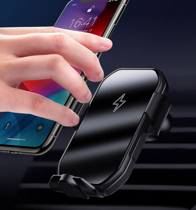 魔夹S8 车载手机架汽车无线充电支架磁吸充直流快充通用详情4