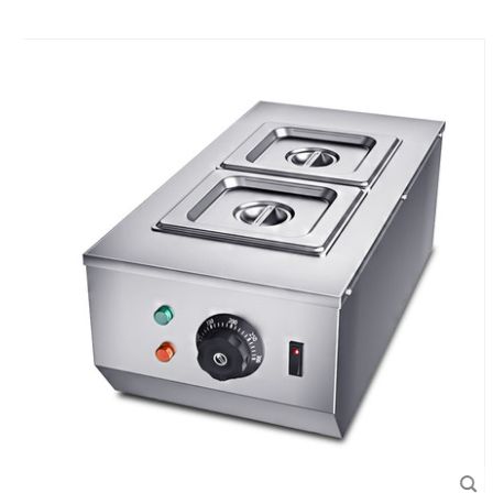 Du Qi chocolate melting machine commercial chocolate melting pot double cylinder hot chocolate melting pot
