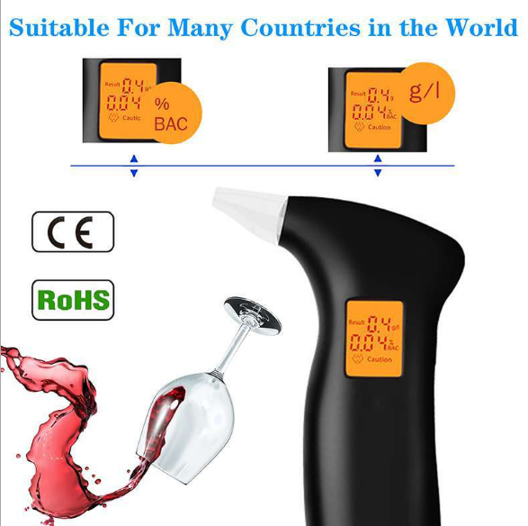 Portable home breathalyzer for drunk driving detail image 3