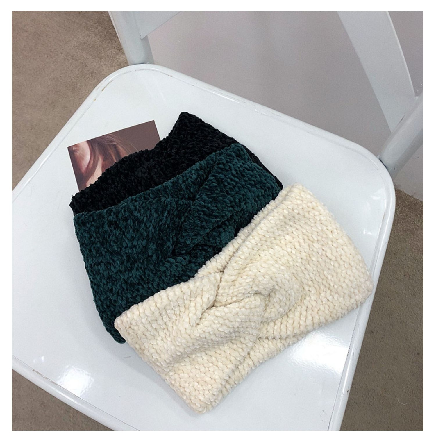 Wool headband, knitted headband, factory direct sales, can be customized 93 samples
