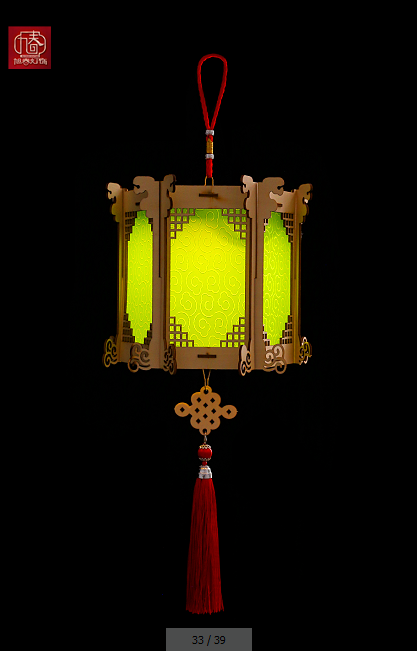 Children's hand-held luminous small lanterns, battery-powered music LED, DIY handicrafts for kindergarten babies Specification drawing