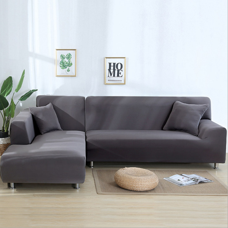 All-season all-season solid color sofa cover detail image 1