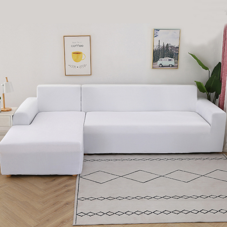 All-season all-season solid color sofa cover detail image 5