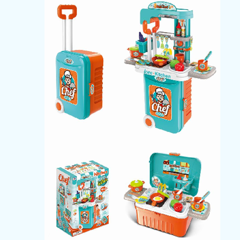 3合1厨具玩具 旅行箱(男)详情图1
