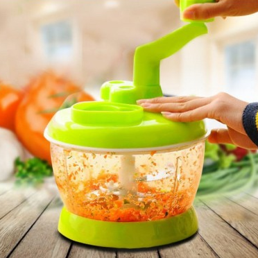 Multi-functional vegetable cutter, vegetable grinder, manual meat grinder, dumpling filling machine, household vegetable grinder, garlic puree grinder, kitchenware