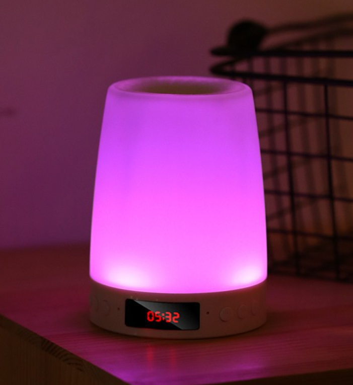 七彩灯蓝牙音响 礼品音箱 触摸灯 台灯音响 舞台灯迷你音响变色灯详情2