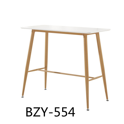 吕字家具-实木吧台桌现代简约高脚方桌家用小吧桌阳台桌洽谈餐桌详情1