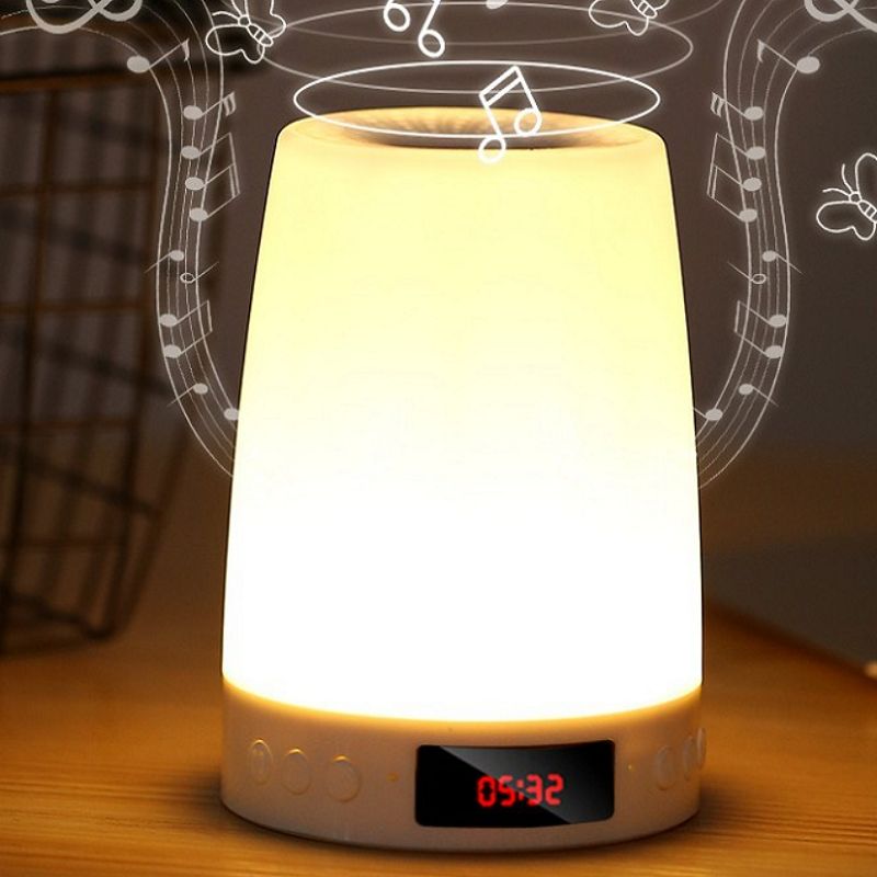 七彩灯蓝牙音响 礼品音箱 触摸灯 台灯音响 舞台灯迷你音响变色灯图