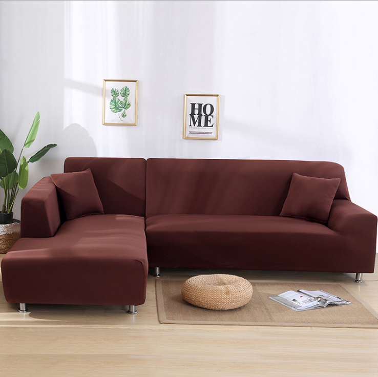 All-season all-season solid color sofa cover detail image 4