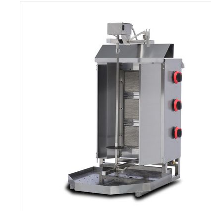 Turkish barbecue machine, gas-fired commercial fully automatic rotary rice mixer, Brazilian roast meat sandwich machine