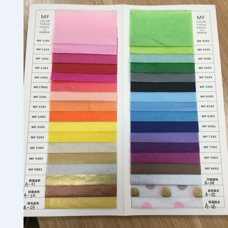 文博纸品  厂家直销：彩色薄页纸  彩色拷贝纸  3