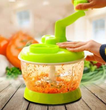 Multi-functional vegetable cutter, vegetable grinder, manual meat grinder, dumpling filling machine, household vegetable grinder, garlic puree grinder, kitchenware details Picture