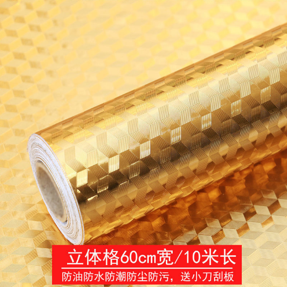金色铝箔墙纸详情图4