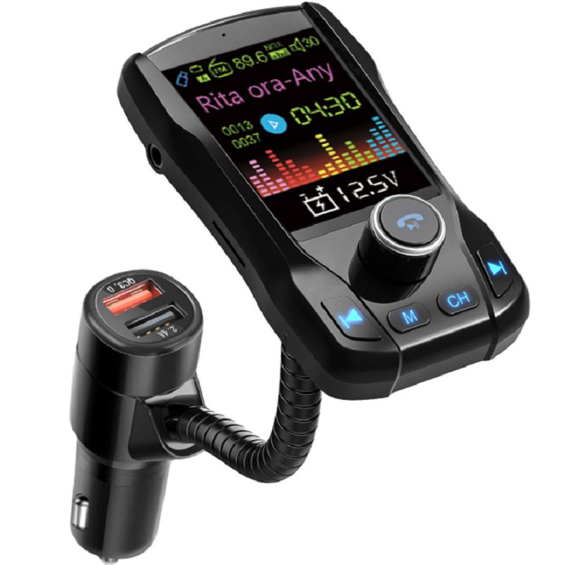 أجهزة إرسال كهربائية FM محمولة على مركبات من طراز Blutus MP3 محمولة على مركبة