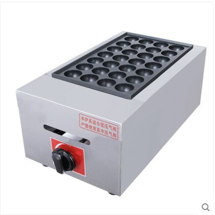 Octopus ball machine commercial stall gas fish ball stove veneer gas shrimp pull egg electric takoyaki machine