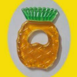 Pineapple water injection teether two-tone water injection teether