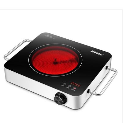 德国ENRICO电陶炉家用爆炒煮茶器光波智能大功率台式小型电磁炉灶