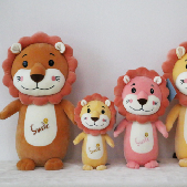Dream plush toy cute little lion station No. 2 50cm cute plush throw pillow doll