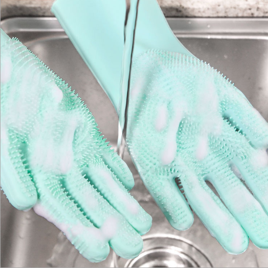 硅胶双面洗碗手套详情图3