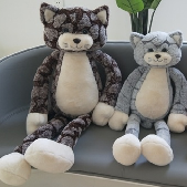 Dreamy plush toy Kuji Cat No. 1 90 cm Cute plush toy doll Plush pillow toy details Picture