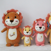 Dream plush toy cute little lion station model No. 3 38cm cute plush throw pillow doll